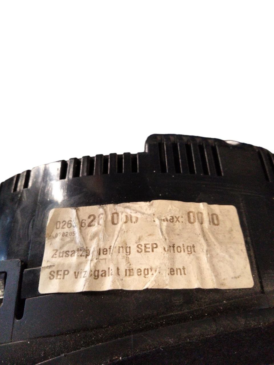Audi A4 B6/B7 2.0 petrol speedometer (2000 - 2009) code 0263626066 / Odometer / Instrument panel - F&P CRASH SRLS - Used Spare Parts