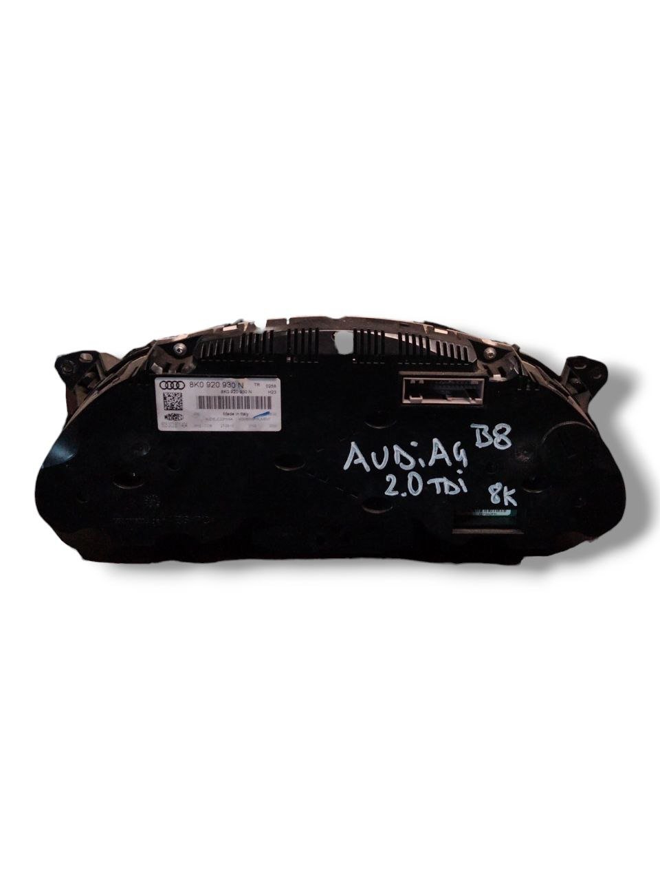 Tachimetro Audi A4 B8 2.0 diesel (2008 - 2016) cod.8K0920930N/ Contachilometri / Quadro Strumenti - F&P CRASH SRLS - Ricambi Usati