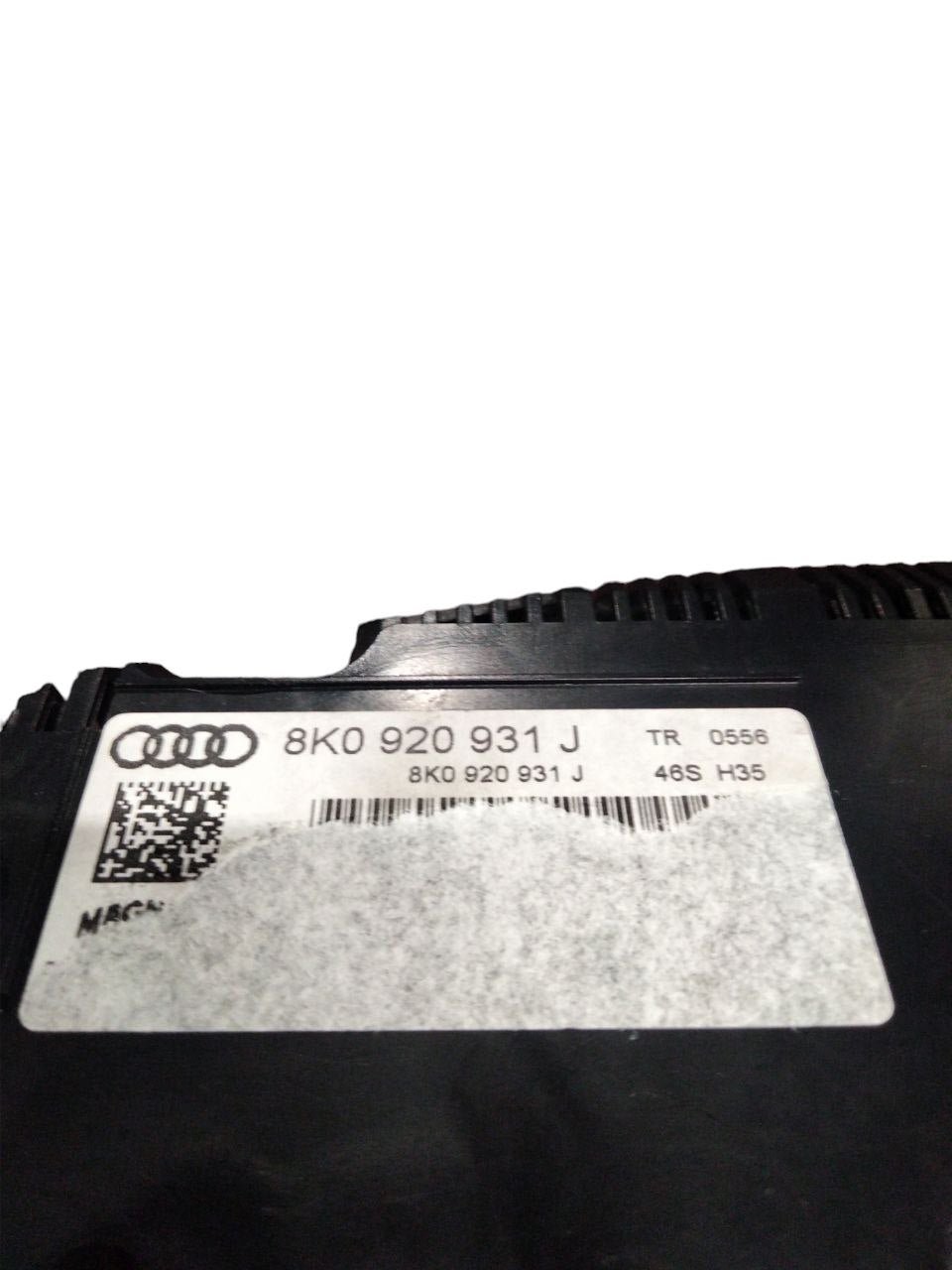 Audi A4 B8 - 8K 2.0 Diesel (2004 - 2016) speedometer cod.8k0920931J / instrument panel / odometer - F&P CRASH SRLS - Used Parts