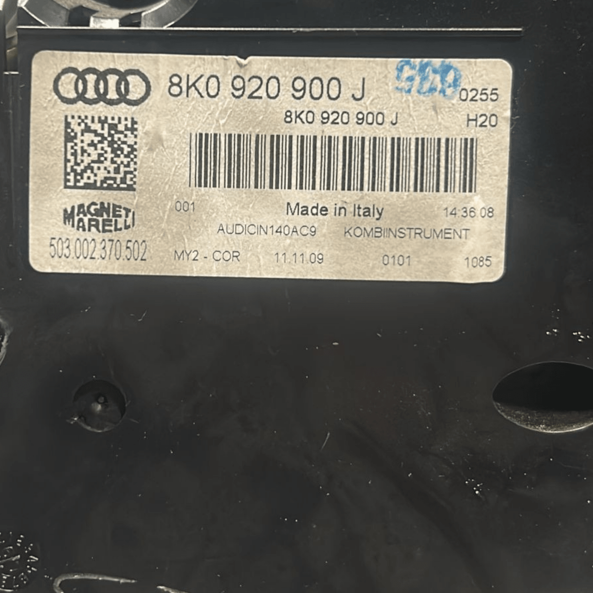Tachimetro / contachilometri audi a4 b8 2.0 diesel cod:8k0920900j (2007 > 2016) - F&P CRASH SRL - Ricambi Usati