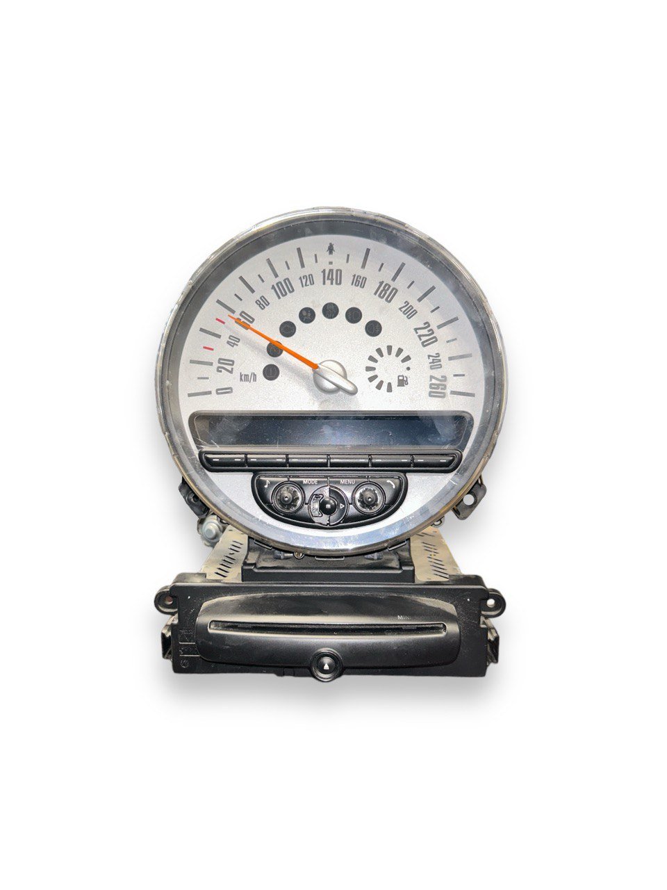 Tachimetro / Contachilometri + Autoradio Mini Cooper (R56) 1.6 Benzina (2007 > 2013) cod.3456514 - F&P CRASH SRLS - Ricambi Usati