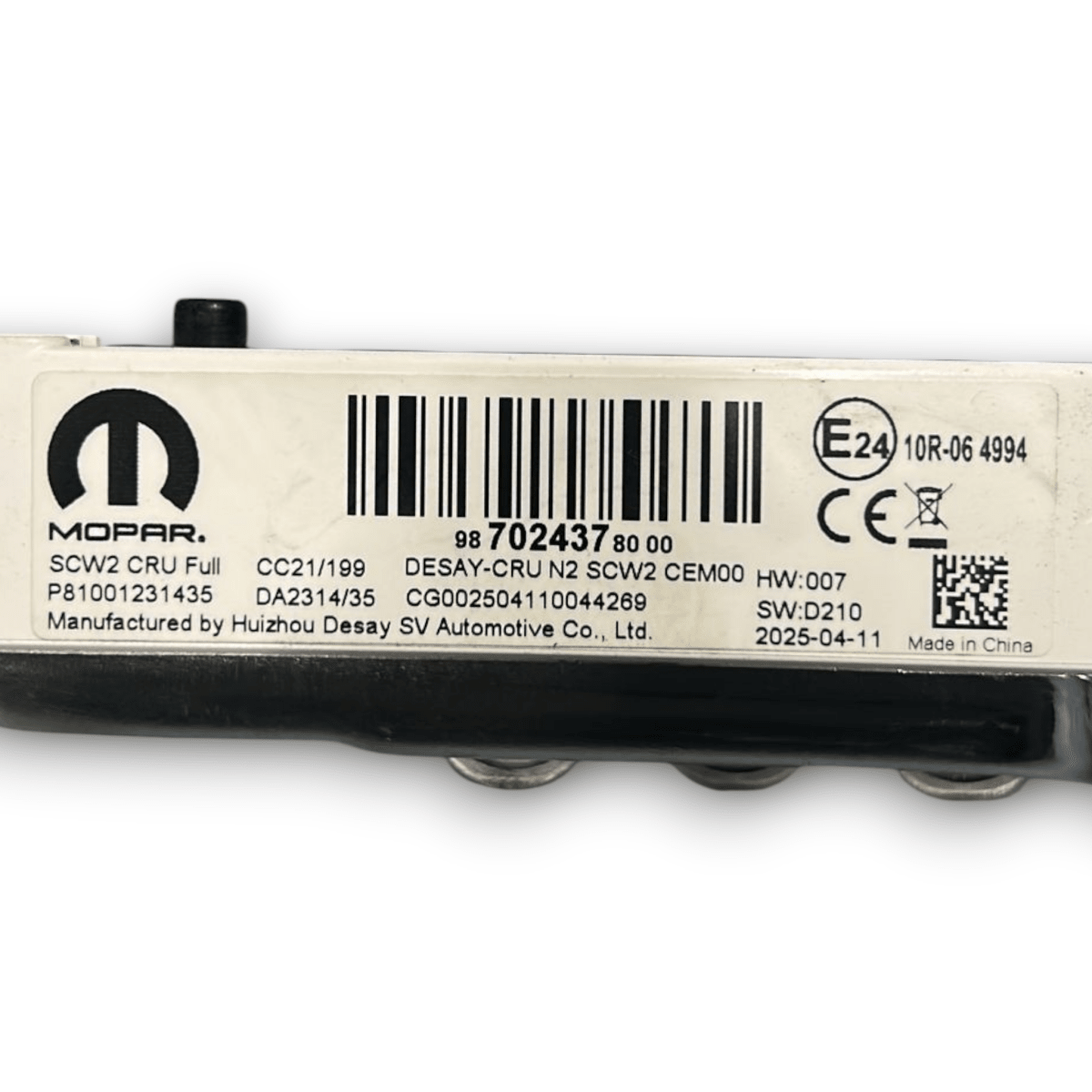 Tachimetro / contachilometri citroen c3 1.2 benzina cod:9870243780 (2023 >) - F&P CRASH SRL - Ricambi Usati