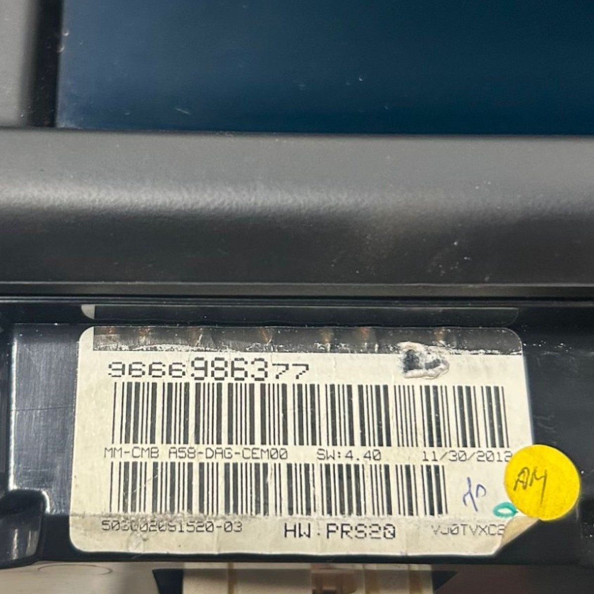 Tachimetro / contachilometri citroen c3 picasso 1.6 diesel cod:9666986377 (2008 > 2017) - F&P CRASH SRLS - Ricambi Usati