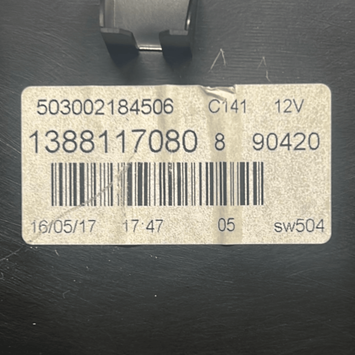 Tachometer / Odometer Fiat Fiorino III cod.1388117080 1.3 Diesel (2007 > 2014) - F&P CRASH SRLS - Used Spare Parts
