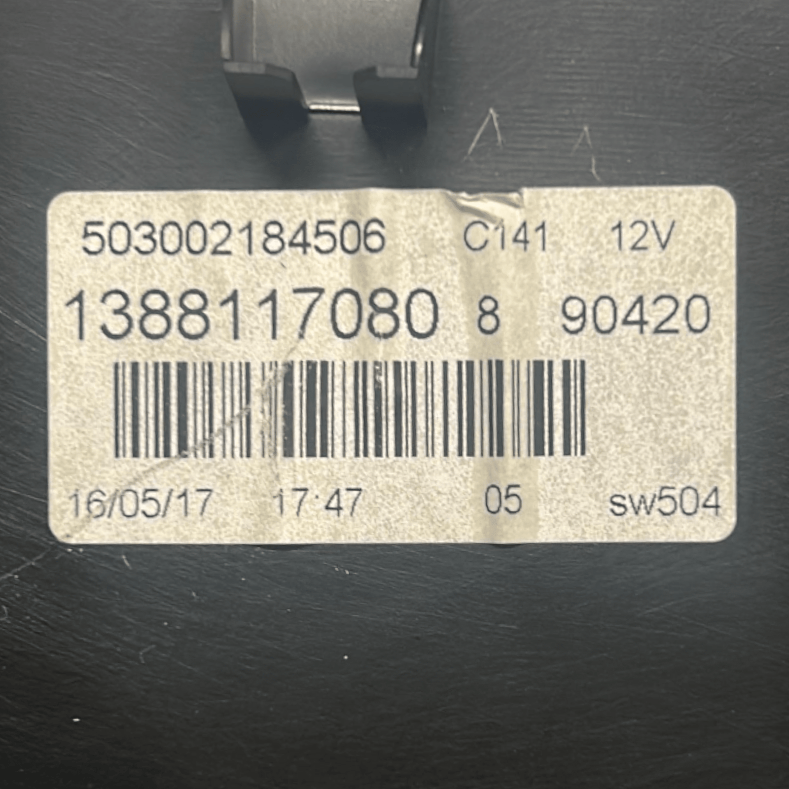 Tachometer / Odometer Fiat Fiorino III cod.1388117080 1.3 Diesel (2007 > 2014) - F&P CRASH SRLS - Used Spare Parts