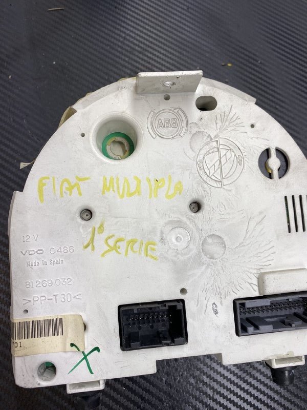 Speedometer Odometer Fiat Multipla II series code: 81269032 - F&P CRASH SRLS - Used Parts