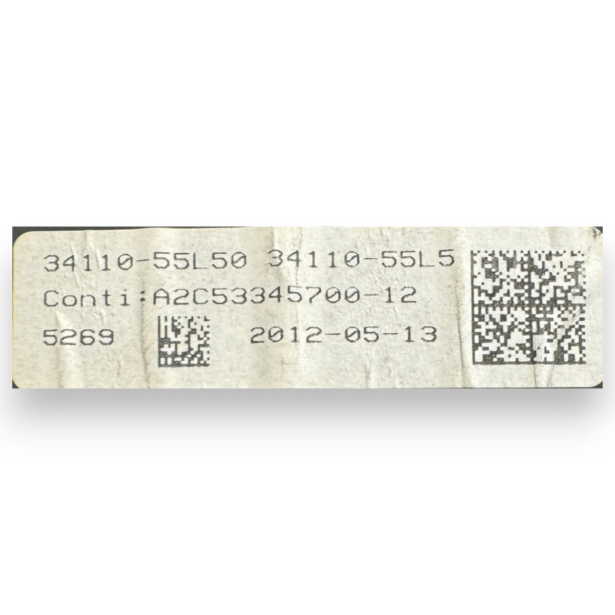 Tachimetro / contachilometri Fiat Sedici 2.0 diesel cod.34110-55L50 (2005-2014) - F&P CRASH SRL - Ricambi Usati
