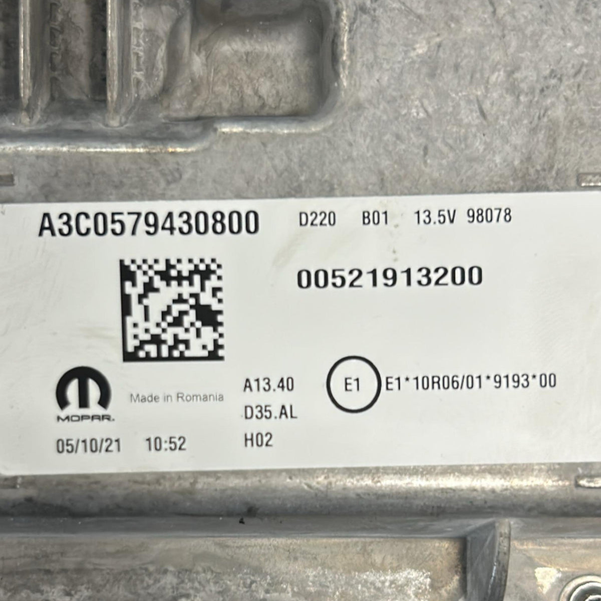 Speedometer / Odometer Fiat Tipo II cod.00521913200 1.0 Gasoline (2015 > ) - F&P CRASH SRLS - Used Parts