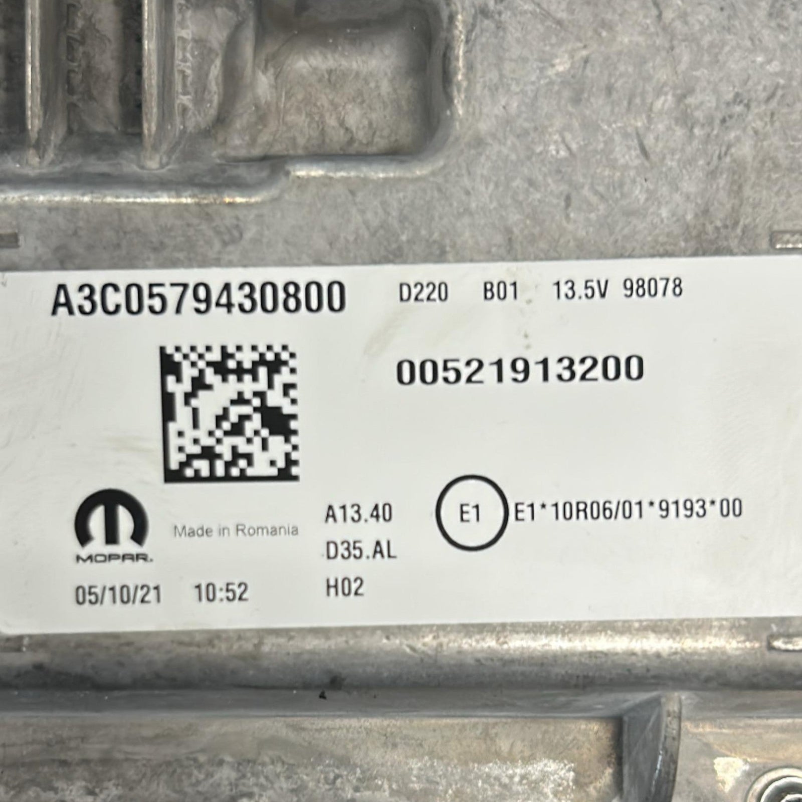 Speedometer / Odometer Fiat Tipo II cod.00521913200 1.0 Gasoline (2015 > ) - F&P CRASH SRLS - Used Parts