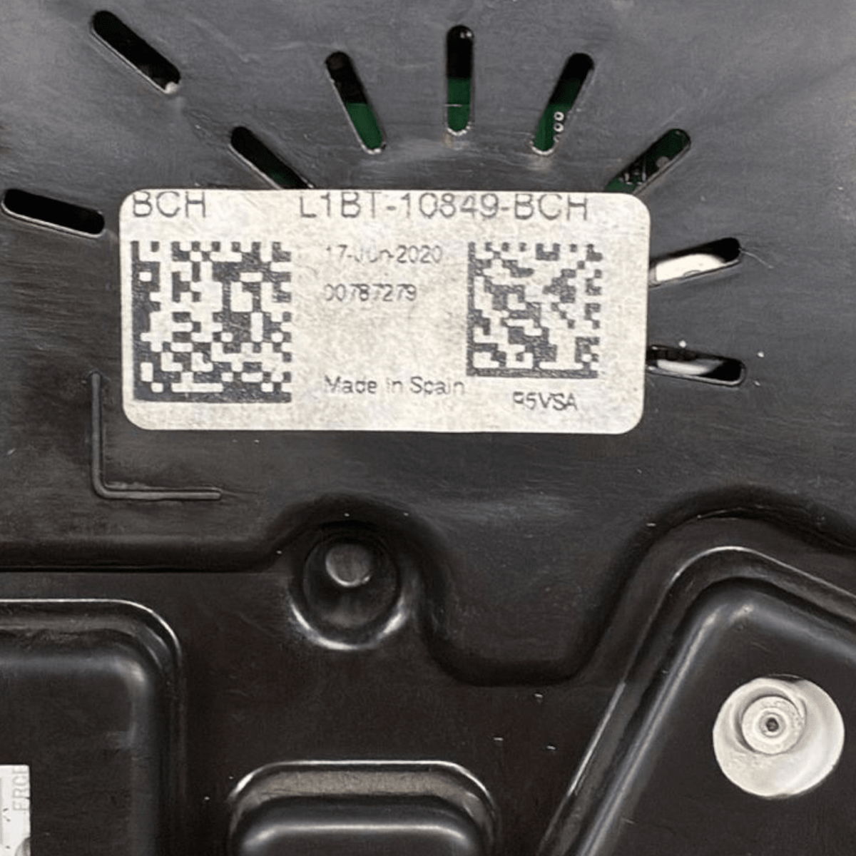 Tachimetro / contachilometri ford fiesta vii 1.5 diesel cod : l1bt-10849-bch (2017 - 2023) - F&P CRASH SRL - Ricambi Usati
