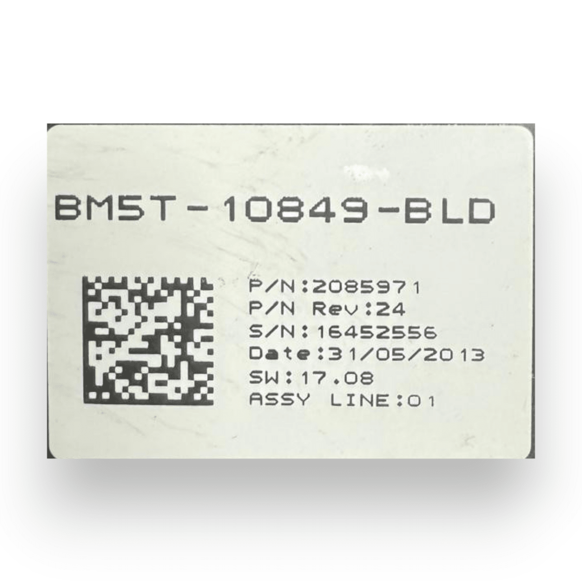 Tachimetro / contachilometri Ford Focus III 1.6 diesel cod.BM5T - 10849 - BLD (2011 - 2018) - F&P CRASH SRL - Ricambi Usati
