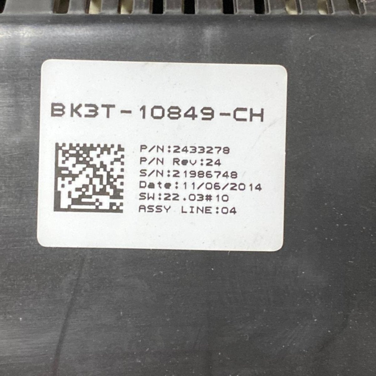 Tachimetro / contachilometri Ford Transit Custom 2.2 Diesel (2012 - ) Cod: BK3T - 10849 - CH - F&P CRASH SRLS - Ricambi Usati