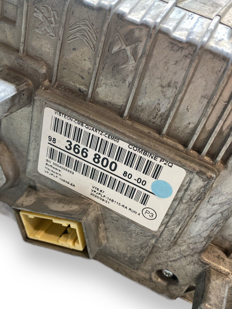 Tachimetro / Contachilometri i - Cockpit Peugeot 2008 cod. 9836680080 ( 2020 ) - F&P CRASH SRLS - Ricambi Usati