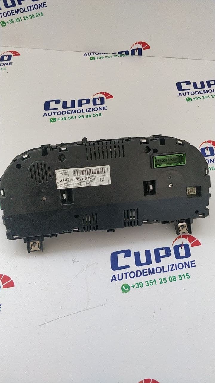 Tachometer Odometer Jaguar Xe 2.0 D r - design 2015 code gx7310849eg - F&P CRASH SRLS - Used Parts