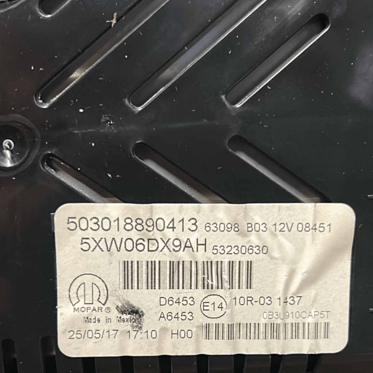Tachimetro / contachilometri jeep compass 2.0 diesel cod:503018890413 (2016 >) - F&P CRASH SRL - Ricambi Usati