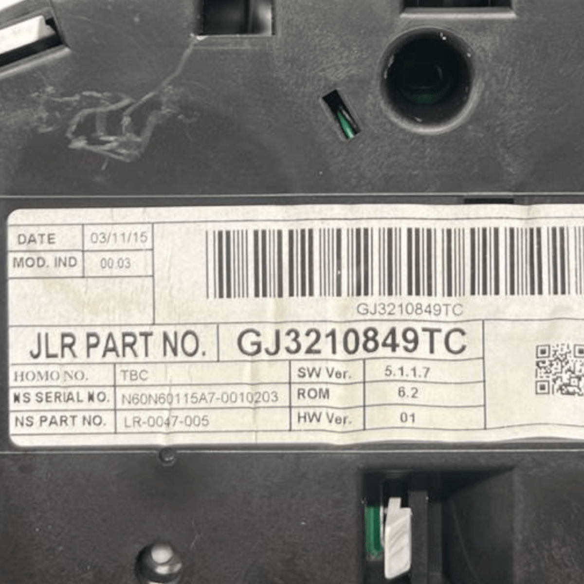 Speedometer / Odometer Land Rover Evoque L538 2.0 Diesel (2011 to 2018) code: GJ3210849TC - F&P CRASH SRLS - Used Parts