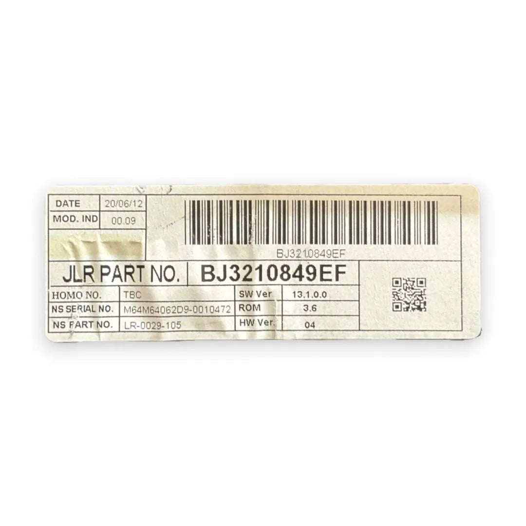 Dettaglio Quadro strumenti Land Rover Range Rover Evoque 2011–2019 cod. BJ3210849EF - foto 3