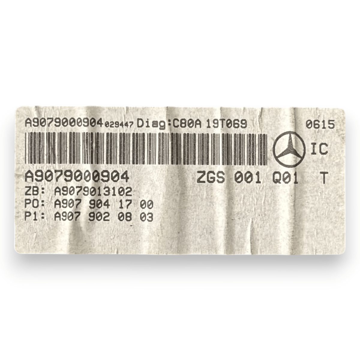 Speedometer / odometer mercedes - benz sprinter w910 2.2 diesel code:a9079000904 (2018 - ) - F&P CRASH SRL - Used Parts