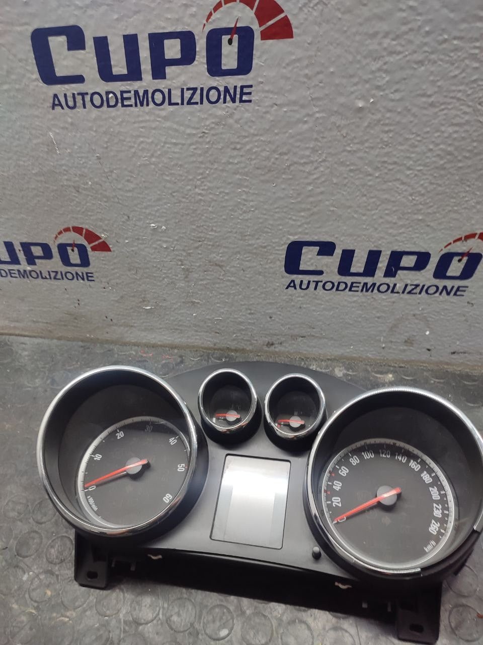 Opel Astra J 1.7 cdti speedometer odometer code 13356298 - F&amp;P CRASH SRLS - Used Parts