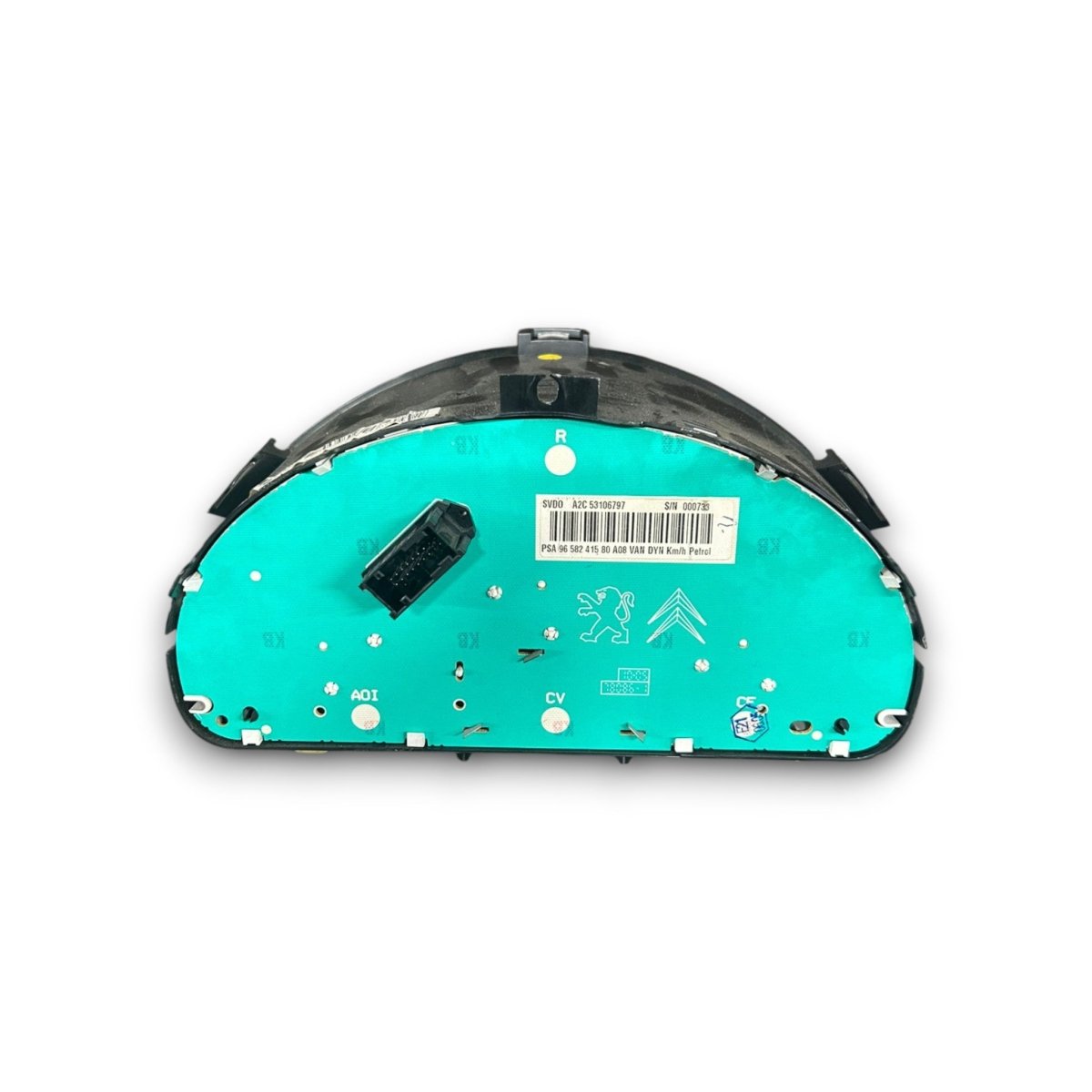 Speedometer / odometer peugeot 1007 1.4 gasoline code:9658241580 (2005 > 2010) - F&P CRASH SRLS - Used Parts