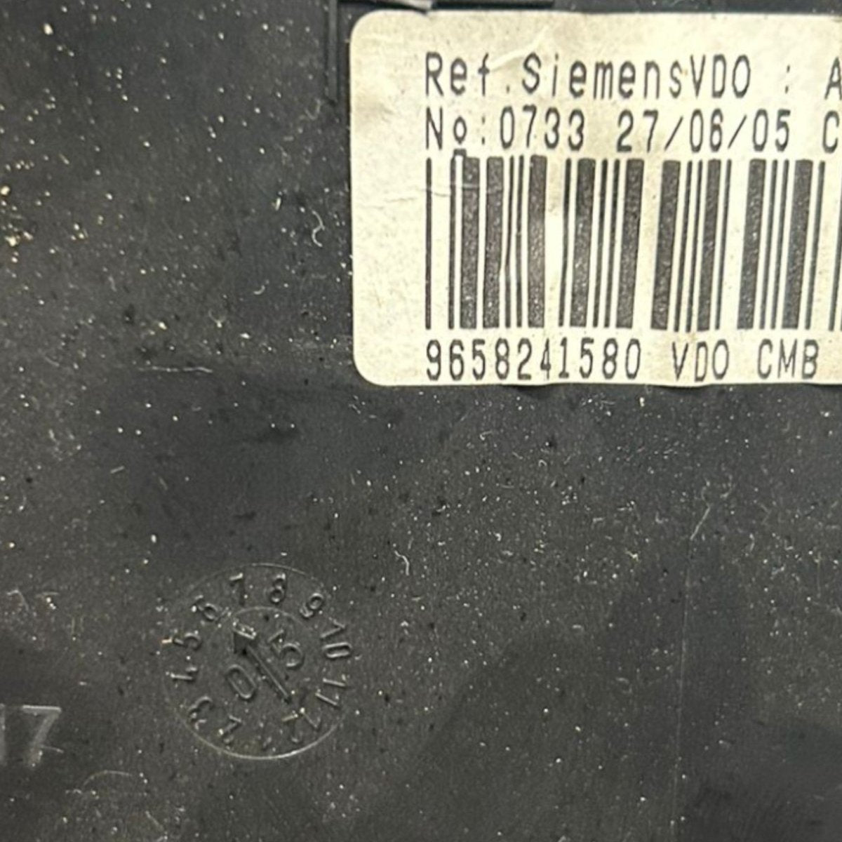 Speedometer / odometer peugeot 1007 1.4 gasoline code:9658241580 (2005 > 2010) - F&P CRASH SRLS - Used Parts
