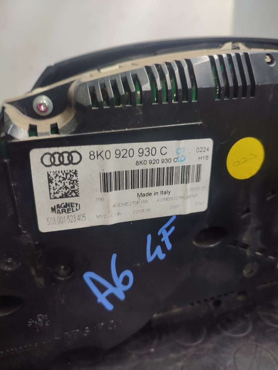 Speedometer odometer instrument panel Audi A6 avant (4f - 2009 - bmk) 3.0 tdi code 8k0920930c - F&P CRASH SRLS - Used Parts