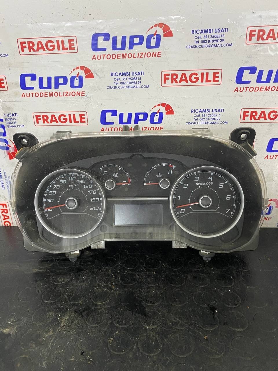 Speedometer / Odometer Instrument Panel Fiat Doblo' (2017) code: 503015162604 - F&P CRASH SRLS - Used Parts
