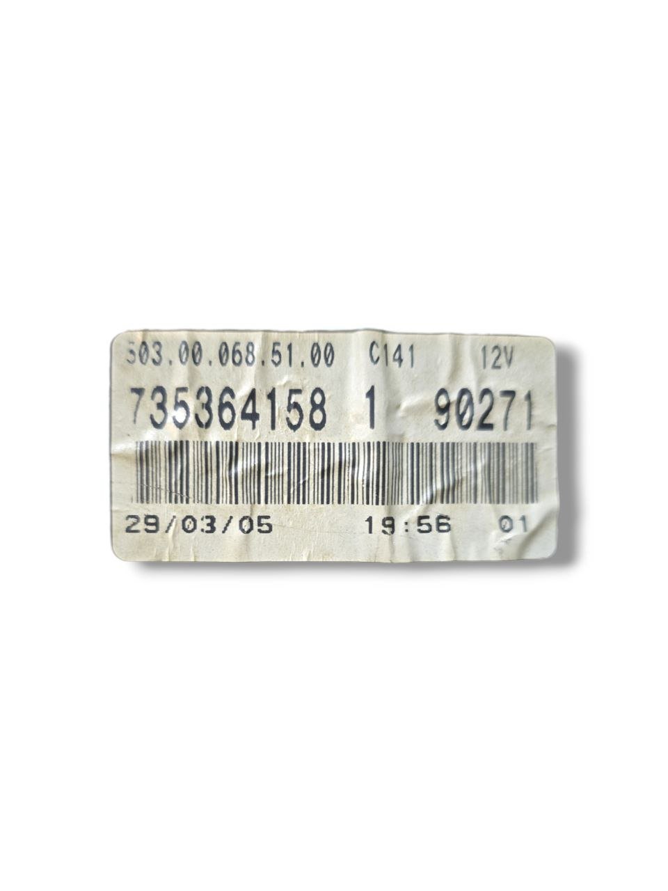 Speedometer / Odometer / Instrument Panel Fiat Idea 1.3 Diesel (2003 - 2016) Code: 735364158 - F&P CRASH SRLS - Used Parts