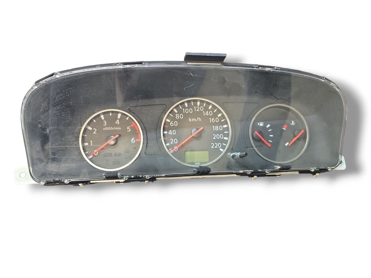 Tachimetro / Contachilometri / Quadro Strumenti manuale Nissan X - Trail 2.2 Diesel ( 2001 - 2007 ) Cod : EQ370FK - F&P CRASH SRLS - Ricambi Usati