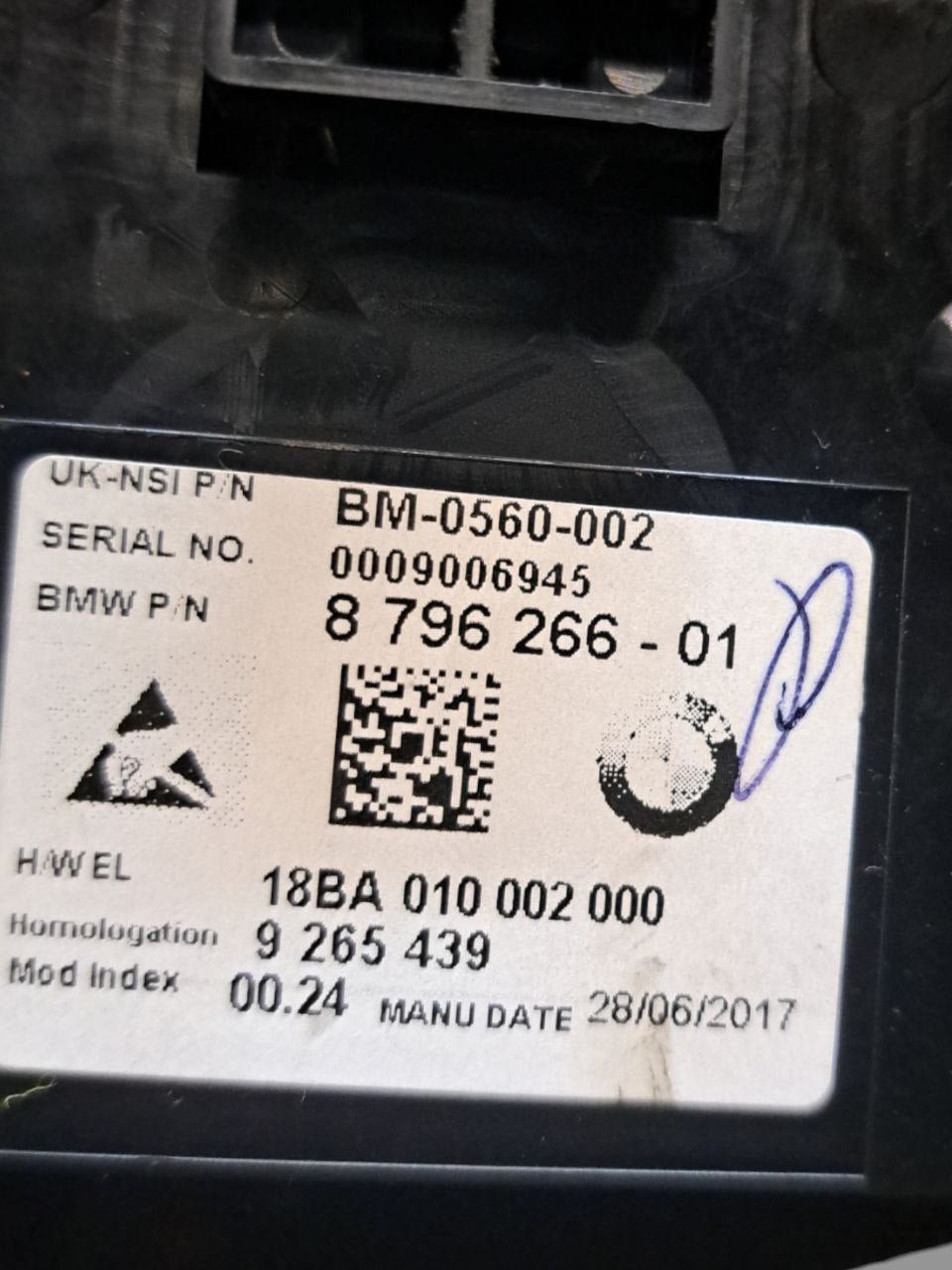 Tachimetro / Contachilometri / Quadro Strumenti Mini Clubman 1.5 Diesel ( f54 - 2018 ) COD:8796266 - 01 - F&P CRASH SRLS - Ricambi Usati