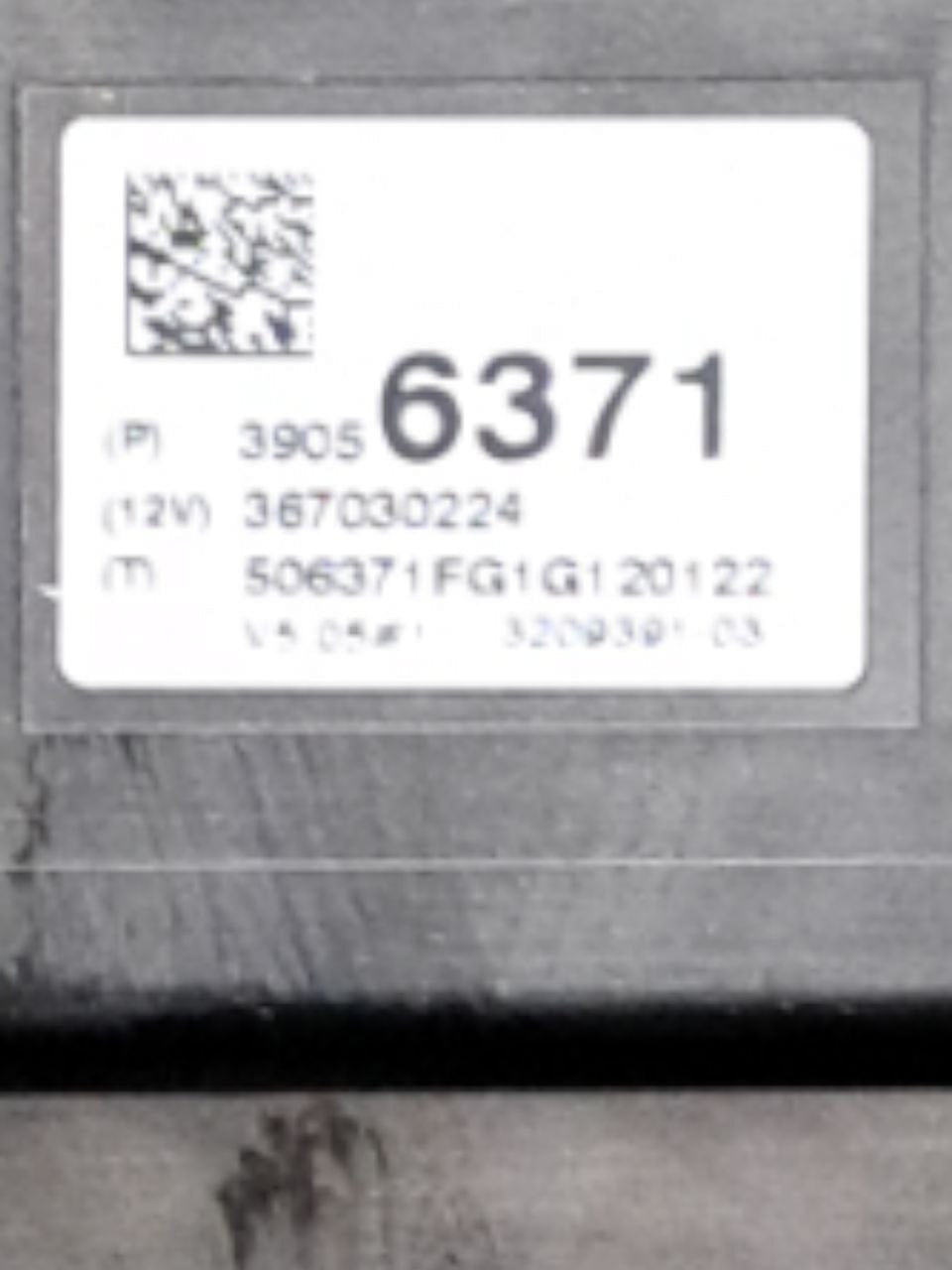 Tachimetro / Contachilometri / Quadro Strumenti Opel Corsa E 1.3 Diesel (2017) COD:367030224 - F&P CRASH SRLS - Ricambi Usati