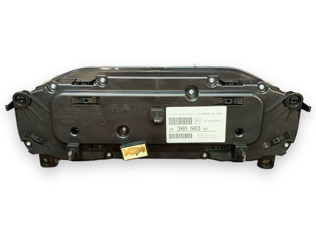Speedometer / Odometer / Instrument Panel Peugeot 208 1.2 Petrol (2021) cod.9836056380 - F&P CRASH SRLS - Used Parts