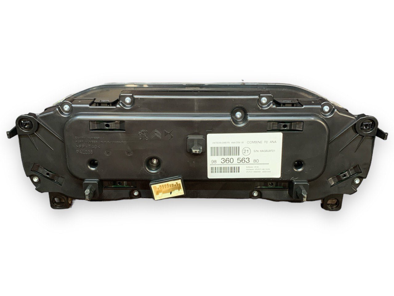 Speedometer / Odometer / Instrument Panel Peugeot 208 1.2 Petrol (2021) cod.9836056380 - F&P CRASH SRLS - Used Parts