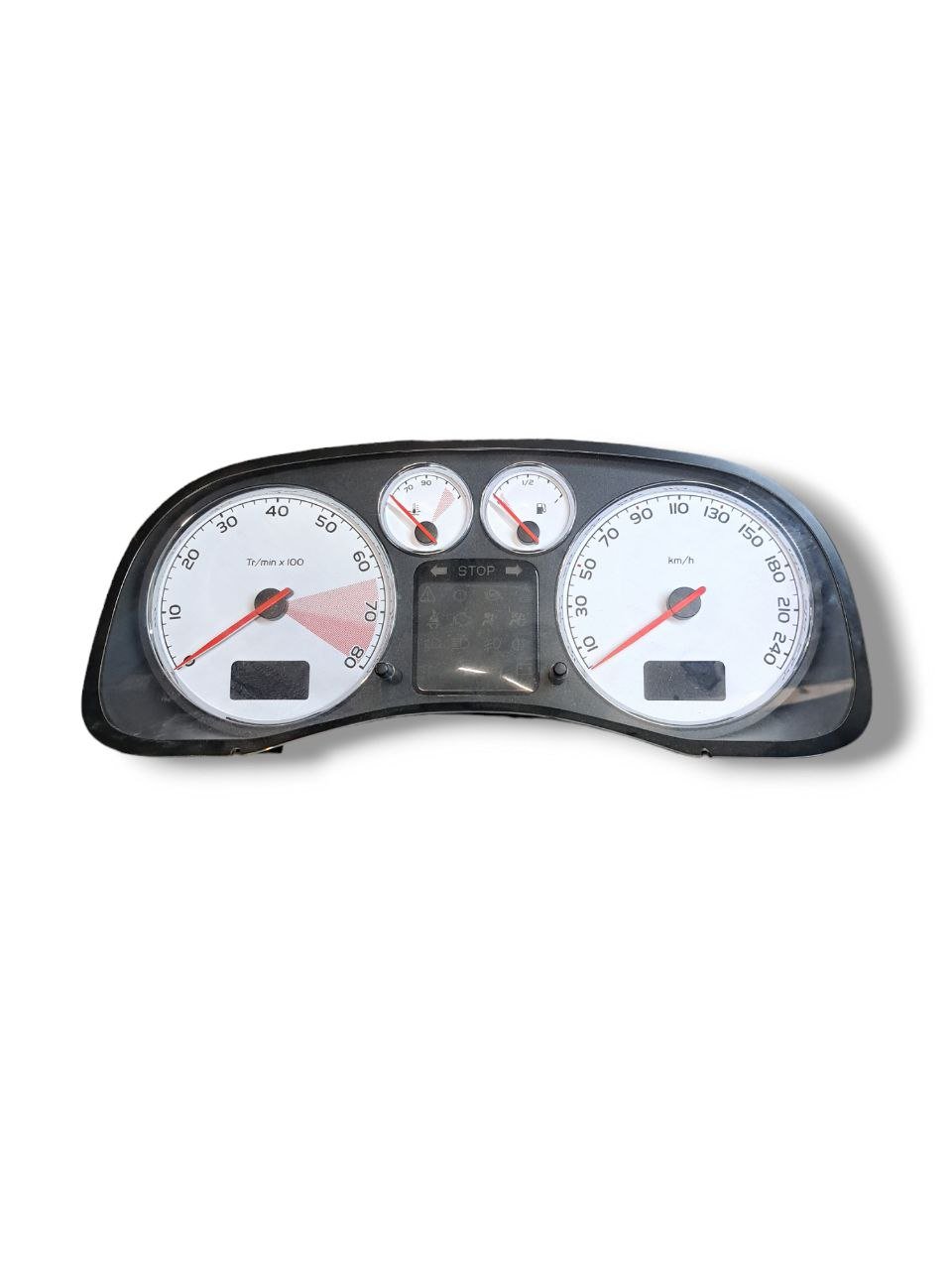 Tachimetro / Contachilometri / Quadro Strumenti Peugeot 307 2.0 Diesel (2005) COD:P9655925780 - F&P CRASH SRLS - Ricambi Usati