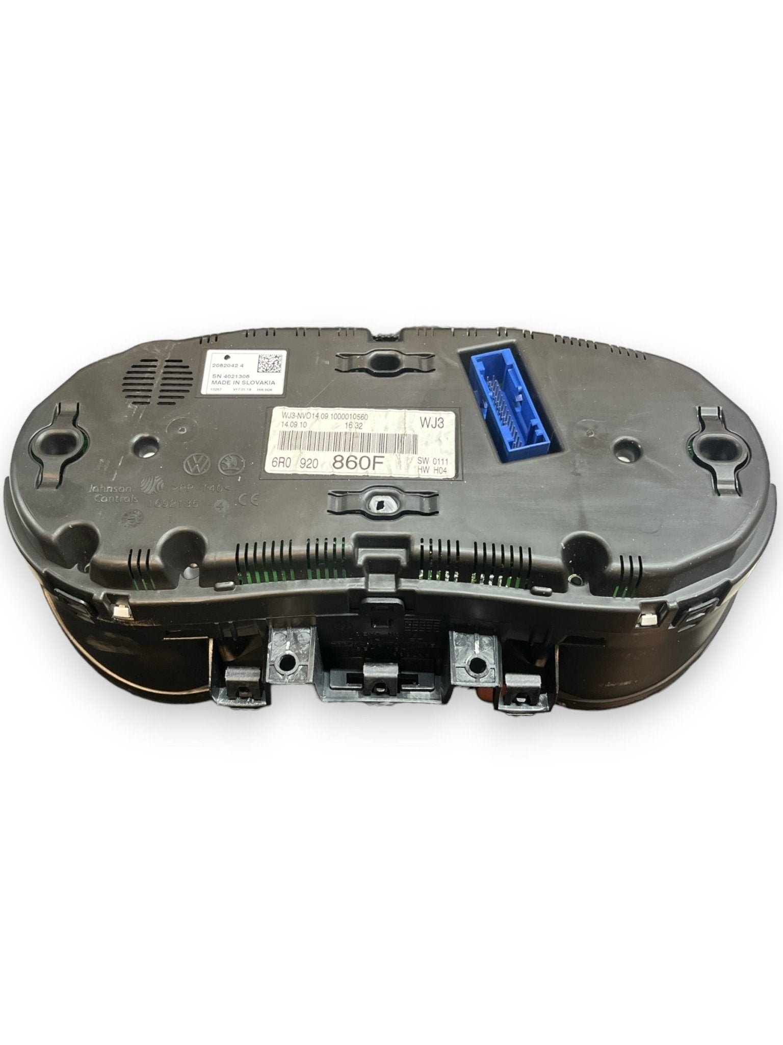 Tachimetro Contachilometri Quadro Strumenti Volkswagen Polo 6R Cambio Manuale ( 2012 - 1.2b ) cod : 6R0920860F - F&P CRASH SRLS - Ricambi Usati