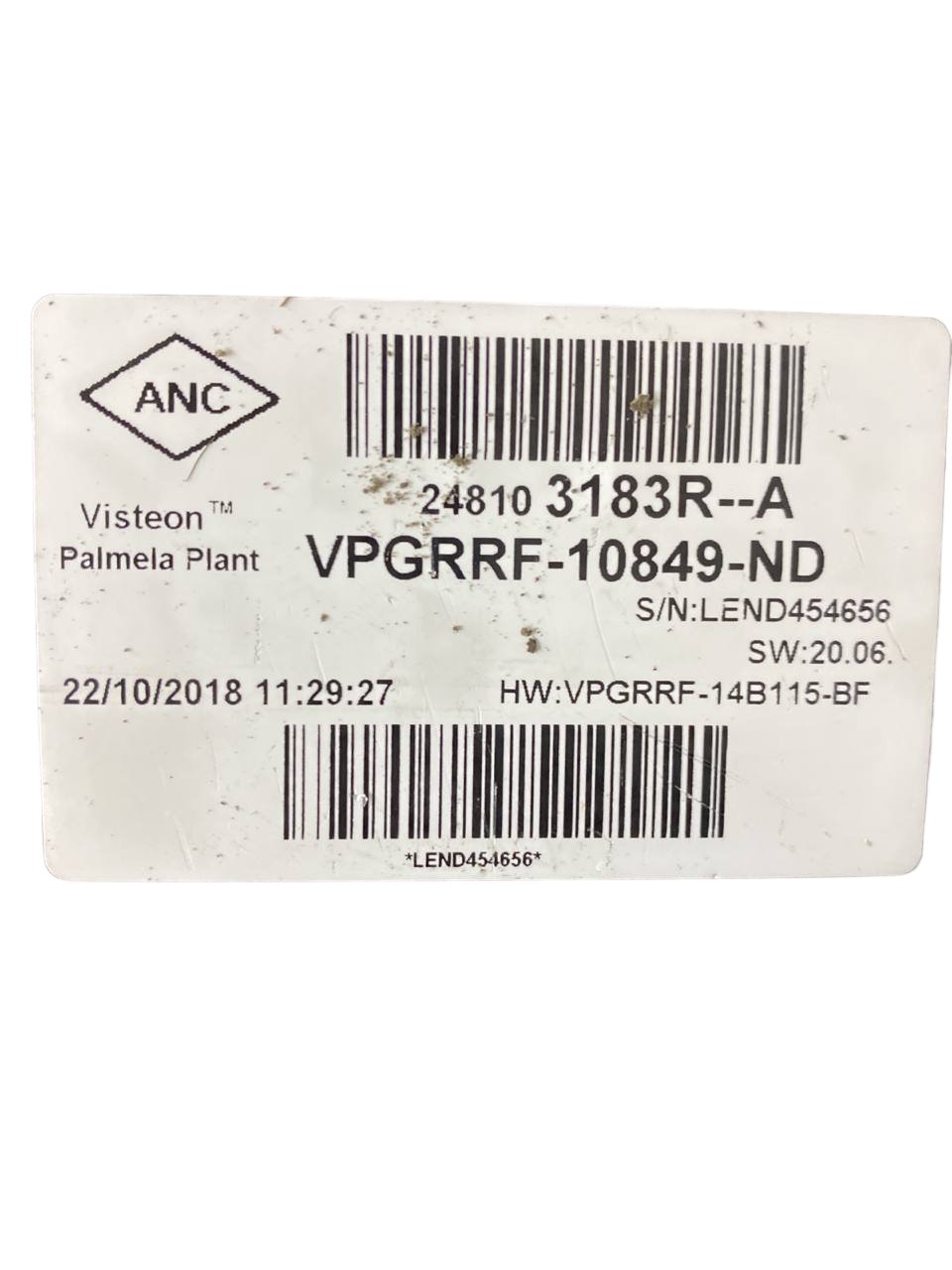 Speedometer odometer Renault Captur (2019) 1.5 code:248103183r - F&P CRASH SRLS - Used Parts