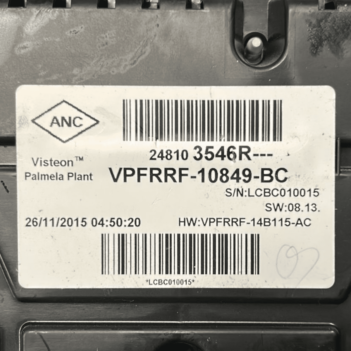 Speedometer / odometer for Renault Clio IV 1.5 diesel code: 248103546R (2012 > 2021) - F&P CRASH SRL - Used Parts