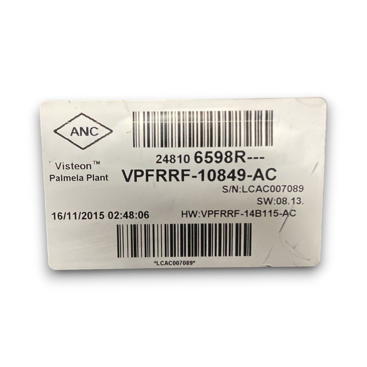 Tachimetro / contachilometri renault clio IV cod . 248106598r 1.5 diesel (2012 > 2019) - F&P CRASH SRL - Ricambi Usati