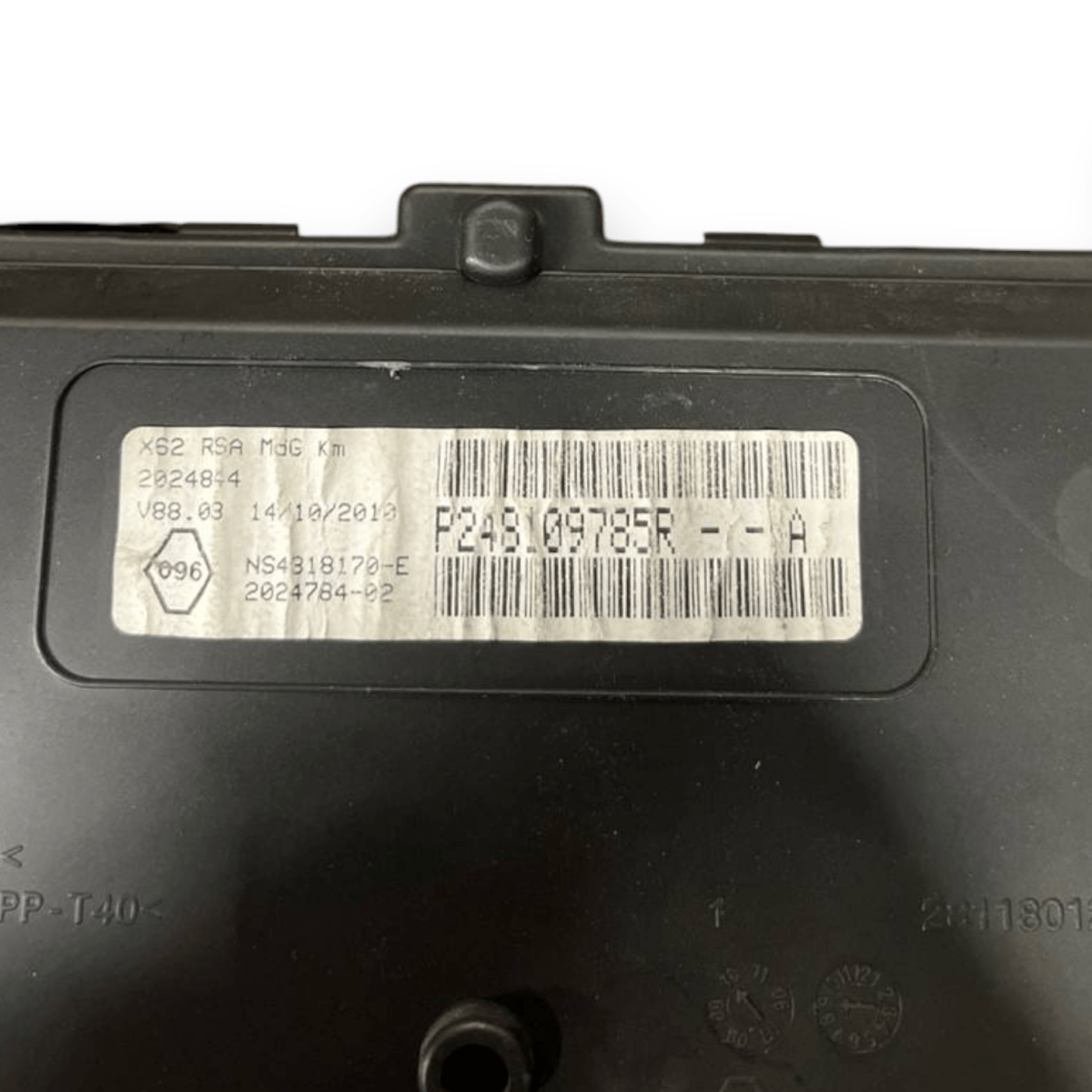 Speedometer / Odometer Renault Master III (2010 to 2017) code: P248109785R - F&P CRASH SRLS - Used Parts