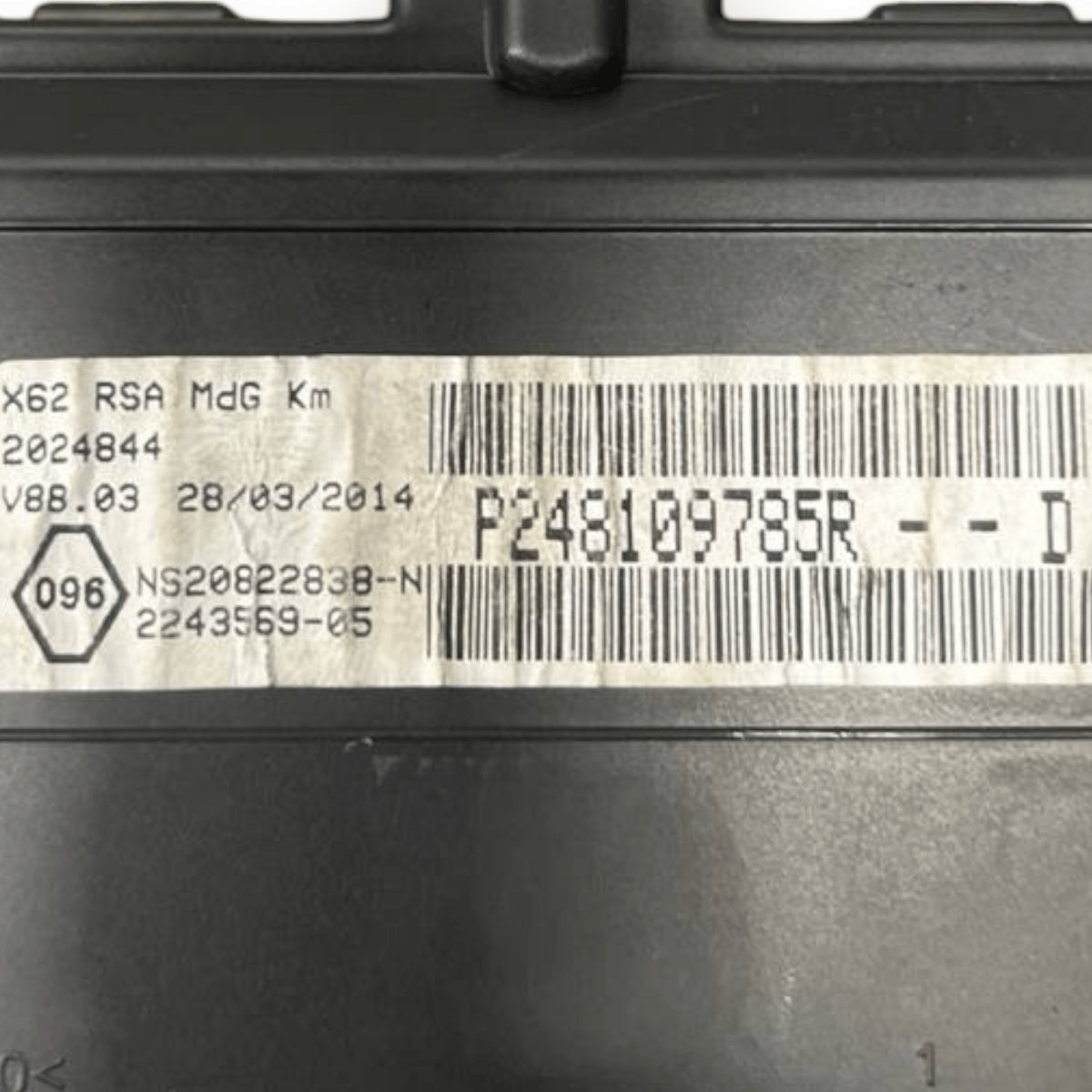 Tachimetro / Contachilometri Renault Master III 2.3 Diesel (2010 al 2024) cod: P248109785R - F&P CRASH SRLS - Ricambi Usati