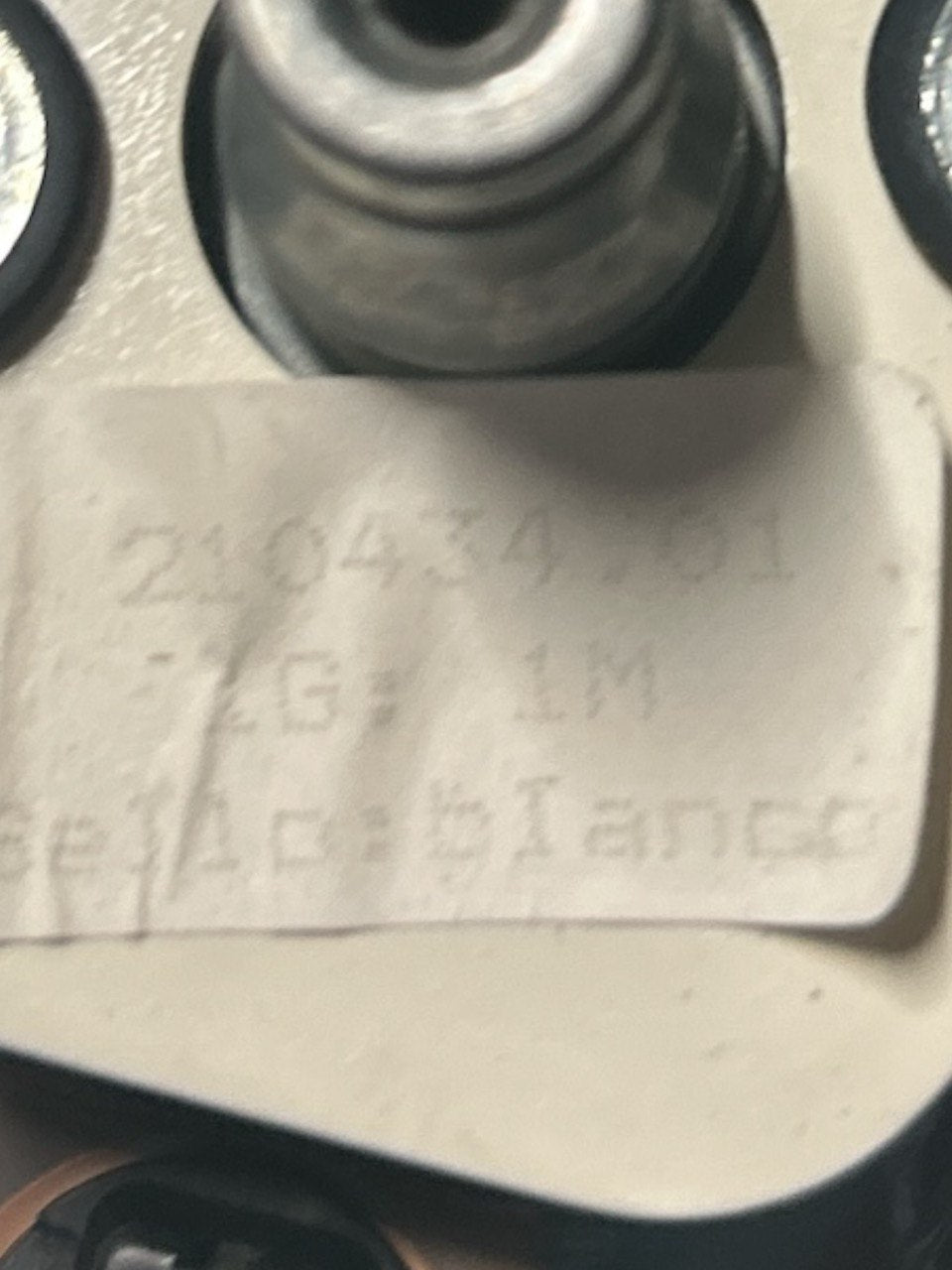 Tachimetro / Contachilometri Seat Marbella 0.9 Benzina (1986 > 1998) cod.21043401 - F&P CRASH SRLS - Ricambi Usati