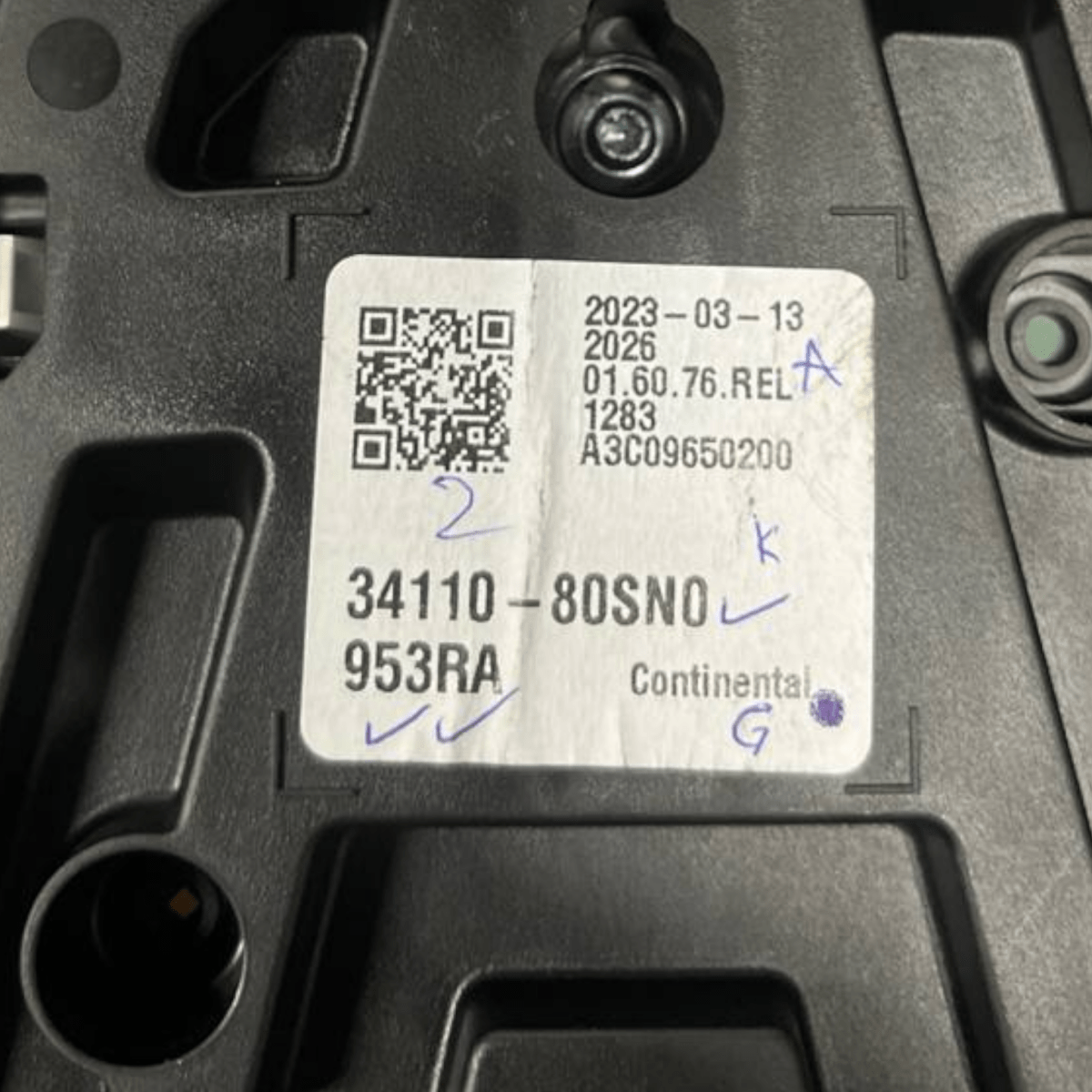 Speedometer / Odometer Suzuki Swift VI 1.2 Petrol - Hybrid (2017 to 2024) cod: 34110 - 80SN0 - F&P CRASH SRLS - Used Parts