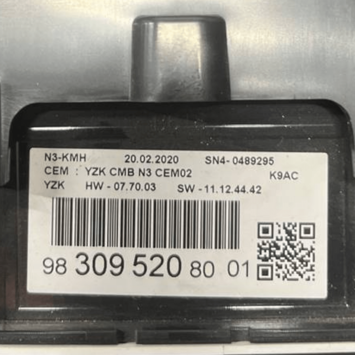 Speedometer / Odometer Toyota Proace City 1.5 Diesel (2016 - ) code: 983095208001 - F&P CRASH SRLS - Used Parts