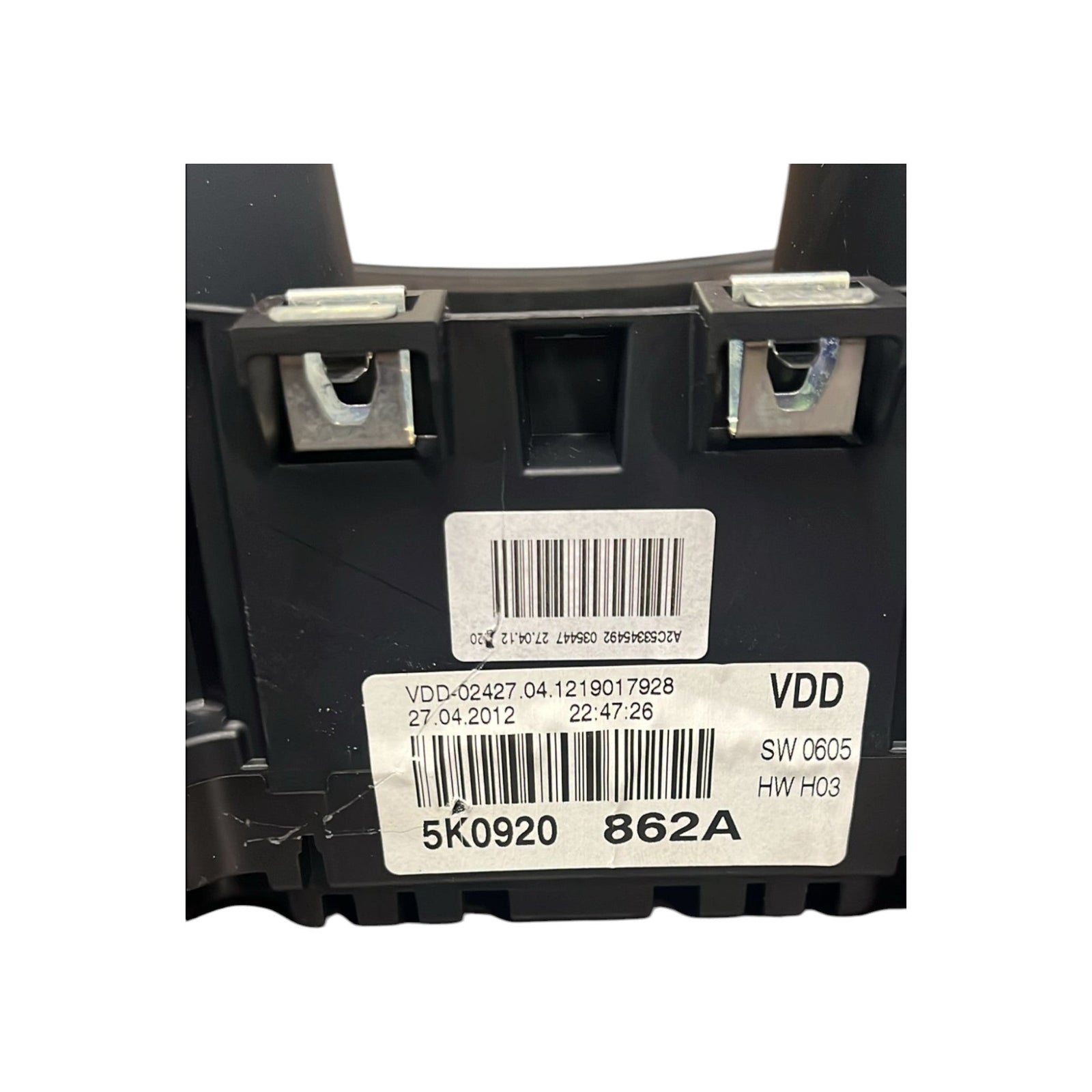 Volkswagen Golf VI 1.6 Diesel speedometer / odometer code: 5K0920861 (2008 > 2012) - F&P CRASH SRLS - Used Parts