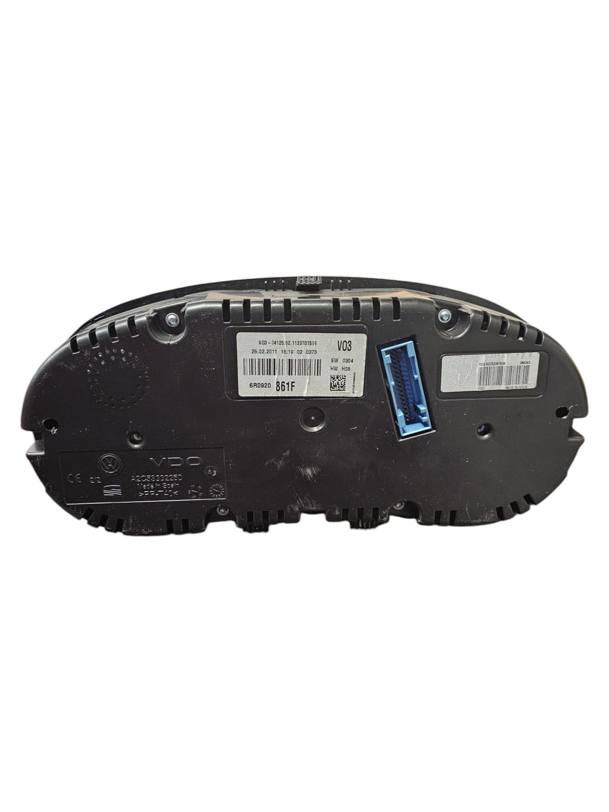 Speedometer / Odometer Volkswagen Polo 6R 1.6 Diesel Code:6R0920861F (2009 - 2017) - F&P CRASH SRLS - Used Parts