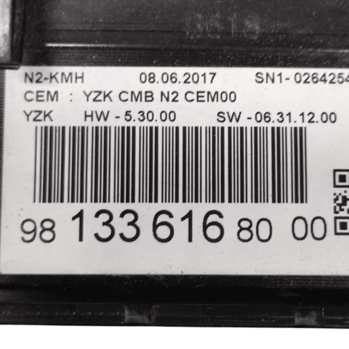 Speedometer / odometer Citroen C3 III 1.6 diesel code: 981336168000 (2016 - ) - F&P CRASH SRL - Used Parts