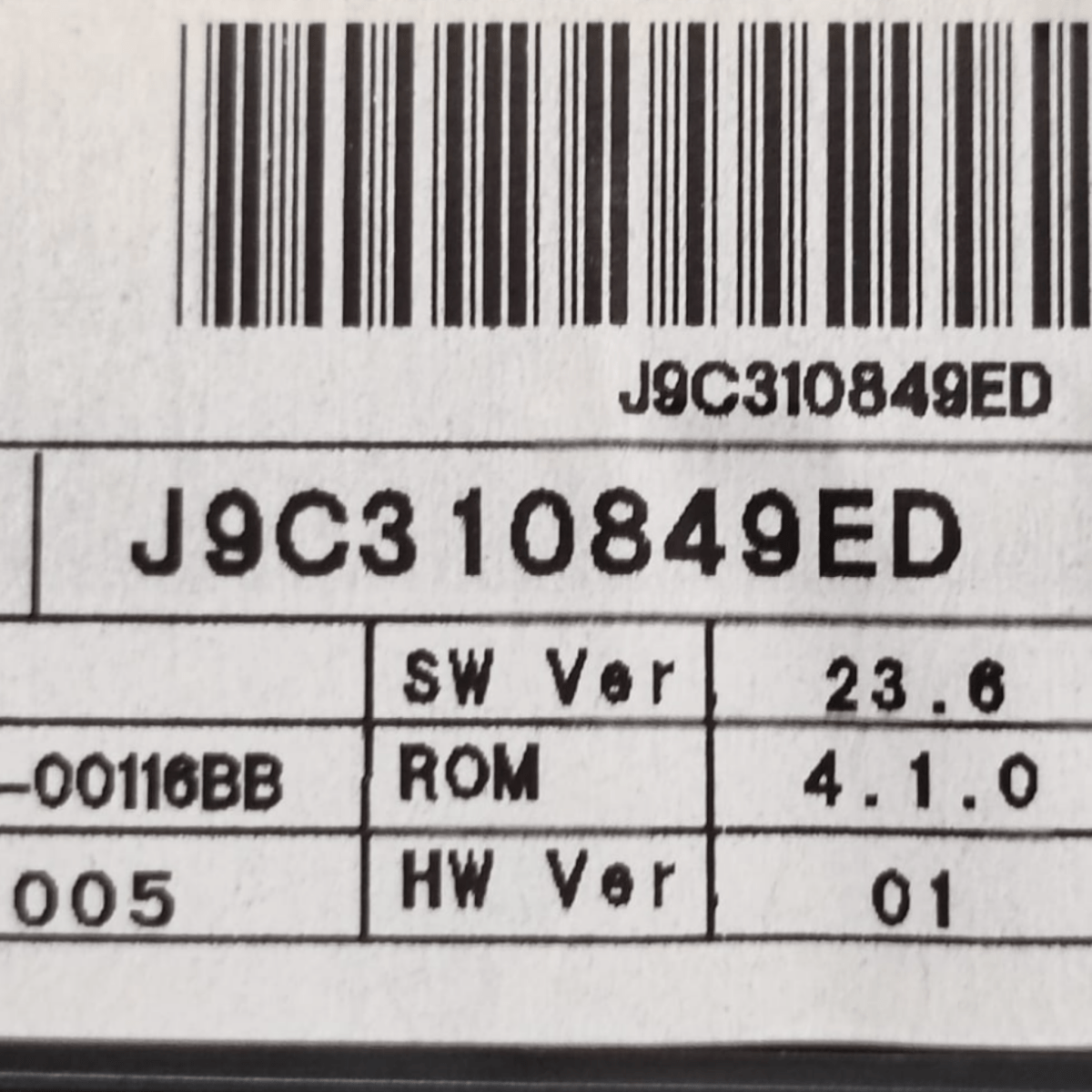 Tachimetro / contachilometro jaguar e - pace 2.0 diesel cod: j9c310849ed (2017 - ) - F&P CRASH SRLS - Ricambi Usati