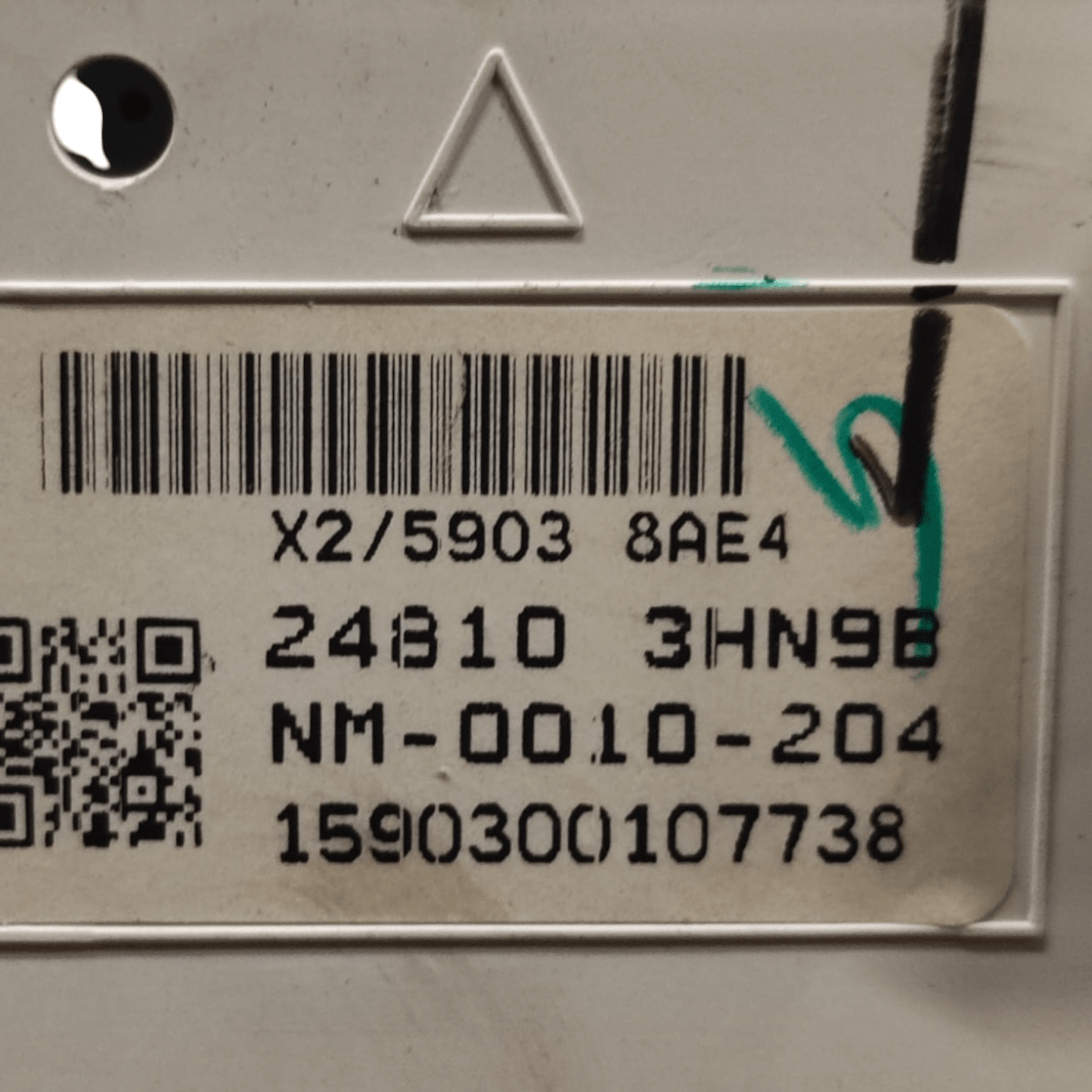 Speedometer / odometer nissan micra (k13) 1.2 petrol code: 248103hn9b (2010 - 2017) - F&P CRASH SRL - Used Parts