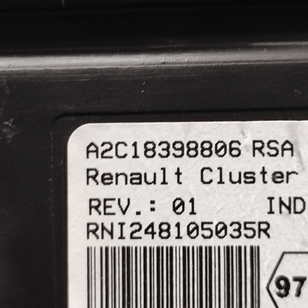 Tachimetro / Contachilometro Renault Master III 2.3 Diesel COD: A2C18398806 (2020 - ) - F&P CRASH SRLS - Ricambi Usati