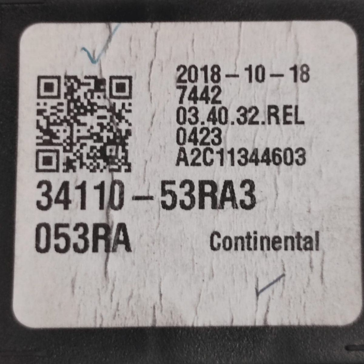 Speedometer / odometer for Suzuki Swift VI 1.2 petrol code: 3411053ra3 (2017 - 2023) - F&P CRASH SRLS - Used Parts